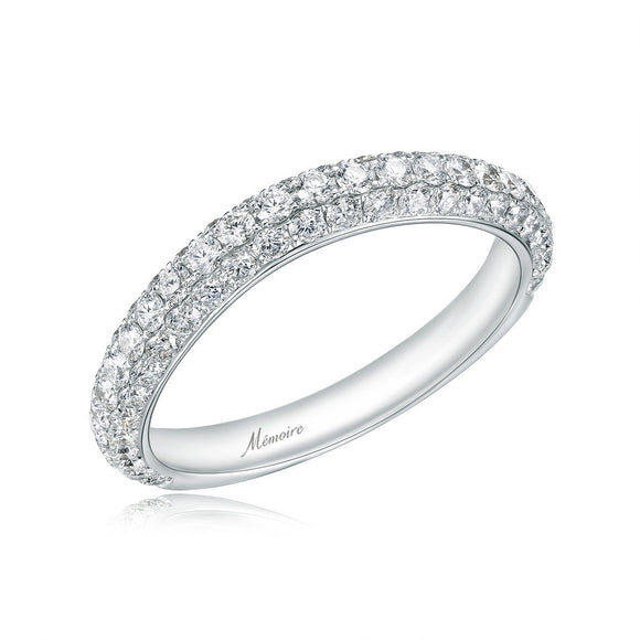 EMPV105_00 Pave Diamond Band Ring