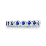 EMTU117_SB Toujours Sapphire Band Ring