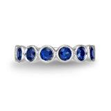 EMTU119_SB Toujours Sapphire Band Ring
