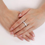 ERGA307_00 Geo Arts Diamond Band Ring