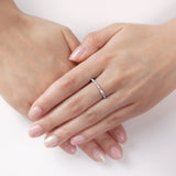 ERGA701_00 Geo Arts Diamond Fashion Ring