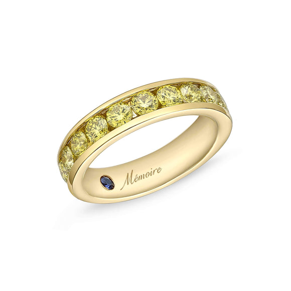 ERMG105_YD Margarita Diamond Band Ring