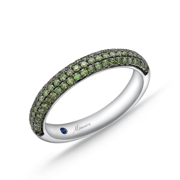 ERMG106_GD Margarita Diamond Band Ring