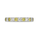 EROD293_YD Odessa Diamond Alternating Band Ring