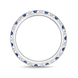 EROD295_SB Odessa Sapphire Alternating Band Ring
