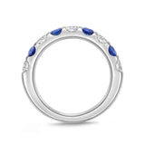 EROD307_SB Odessa Diamond Alternating Band Ring