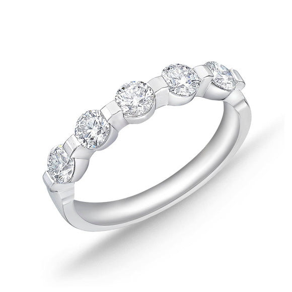 ERPP106_00 Precious Prong Diamond Band Ring