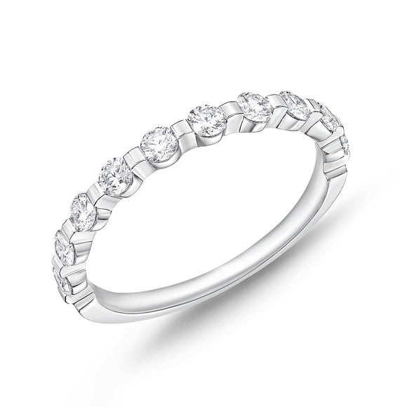 ERPP113_00 Precious Prong Diamond Band Ring