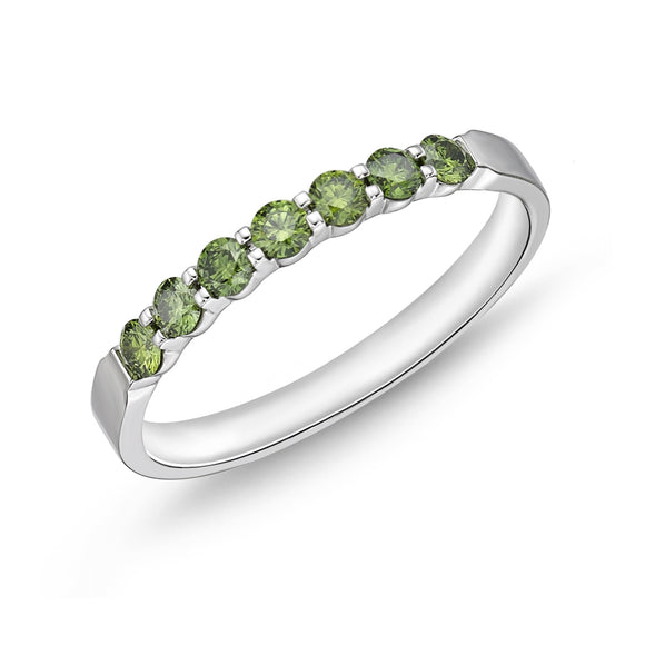 ERPT115_GD Petite Prong Diamond Band Ring