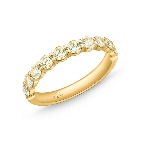 ERPT123_Sunshine Soothing Yellow Band Ring