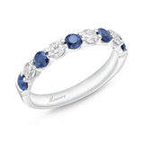 ERPT145_SB Petite Prong Sapphire Alternating Band Ring