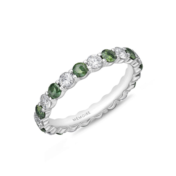 ERPT149_GD Petite Prong Diamond Band Ring