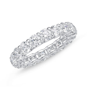 ERUB106_00 U-Basket Diamond Eternity Ring