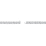 FBBQ104_00 Diamond Bouquets Line Bracelet