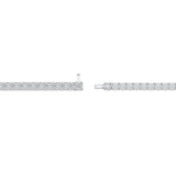 FBBQ107_00 Diamond Bouquets Line Bracelet