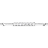 FBBQ163_00 Diamond Bouquets Fashion Bracelet