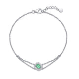 FBSUE06_EM Stack'em Up Emerald Fashion Bracelet