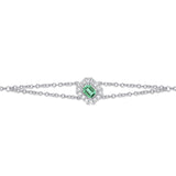 FBSUE06_EM Stack'em Up Emerald Fashion Bracelet