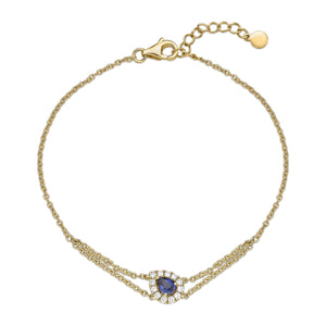 FBSUP06_SB Stack'em Up Sapphire Fashion Bracelet