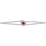 FBSUP07_RU Stack'em Up Ruby Fashion Bracelet
