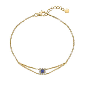 FBSUS06_SB Stack'em Up Sapphire Fashion Bracelet