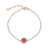 FBVL112_RU Valley of Light Ruby Illusion-setting Bracelet