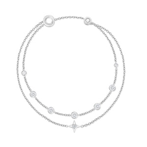 FBZY159_00 Dazzling by the Yard Diamond Classic Bracelet