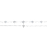 FBZY159_00 Dazzling by the Yard Diamond Classic Bracelet