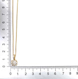 FCBQ105_00 Diamond Bouquets Fashion Necklace