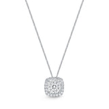 FCBQ120_00 Diamond Bouquets Fashion Necklace
