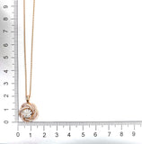FCBQ127_00 Diamond Bouquets Fashion Necklace