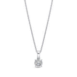 FCBQ136_00 Diamond Bouquets Fashion Necklace