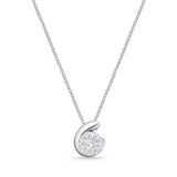 FCBQ201_00 Diamond Bouquets Fashion Necklace