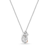 FCBQ202_00 Diamond Bouquets Fashion Necklace