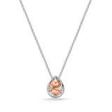 FCBQ203_00 Diamond Bouquets Fashion Necklace