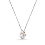 FCBQ203_00 Diamond Bouquets Fashion Necklace
