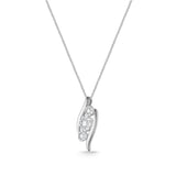 FCBQ209_00 Diamond Bouquets Fashion Necklace