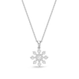 FCBQ306_00 Diamond Bouquets Fashion Necklace