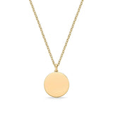 FCBZ108_00 Bezel Fashion Necklace