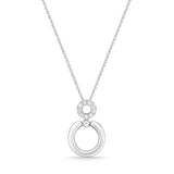 FCDC111_00 Diamond Circle Classic Necklace