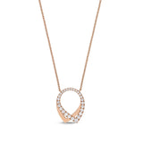 FCDD122_00 Diamond Line Fashion Necklace