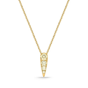 FCDD237_Sunshine Soothing Yellow Fashion Necklace