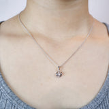 FCFD401_00 My First Diamond Illusion-setting Necklace