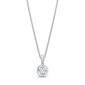 FCFD403_00 My First Diamond Illusion-setting Necklace