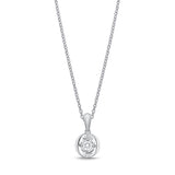 FCFD403_00 My First Diamond Illusion-setting Necklace