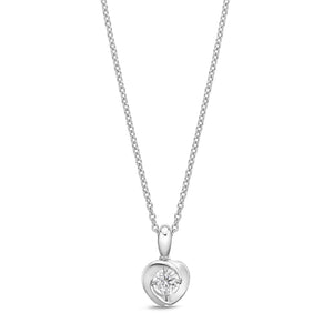 FCFD404_00 My First Diamond Illusion-setting Necklace