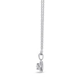 FCFD405_00 My First Diamond Illusion-setting Necklace