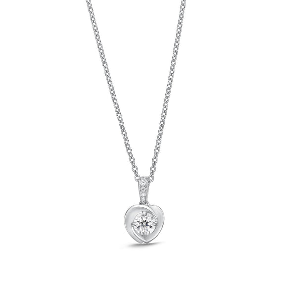 FCFD408_00 My First Diamond Illusion-setting Necklace