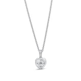 FCFD408_00 My First Diamond Illusion-setting Necklace