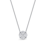 FCFD501_00 My First Diamond Illusion-setting Necklace Unemployed